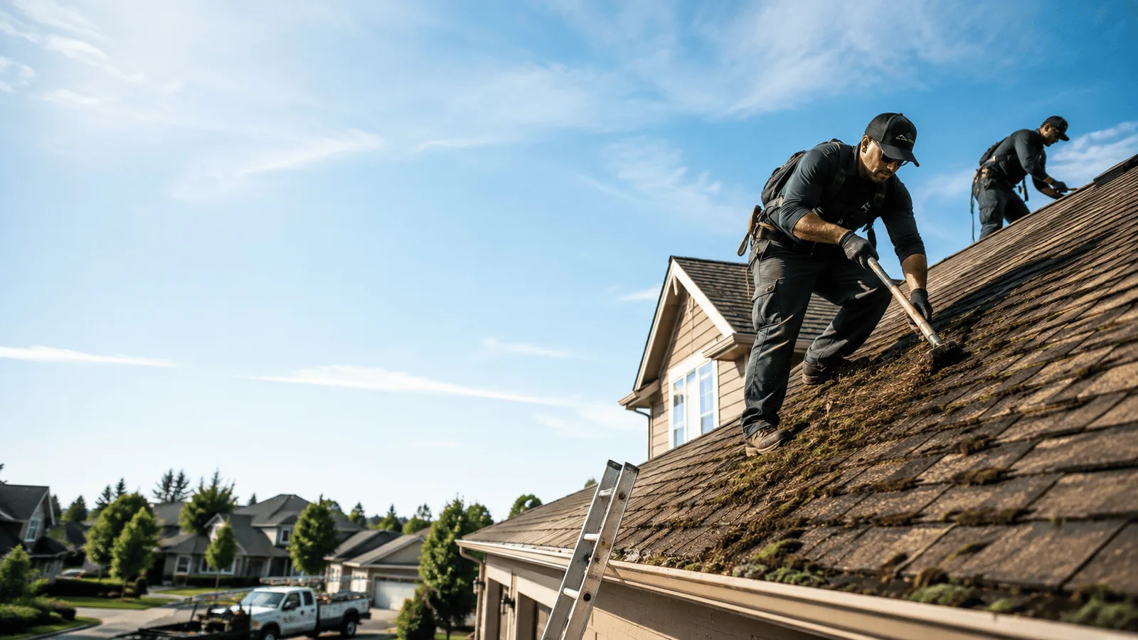 Roof Moss Removal in Whiteside, TN near me